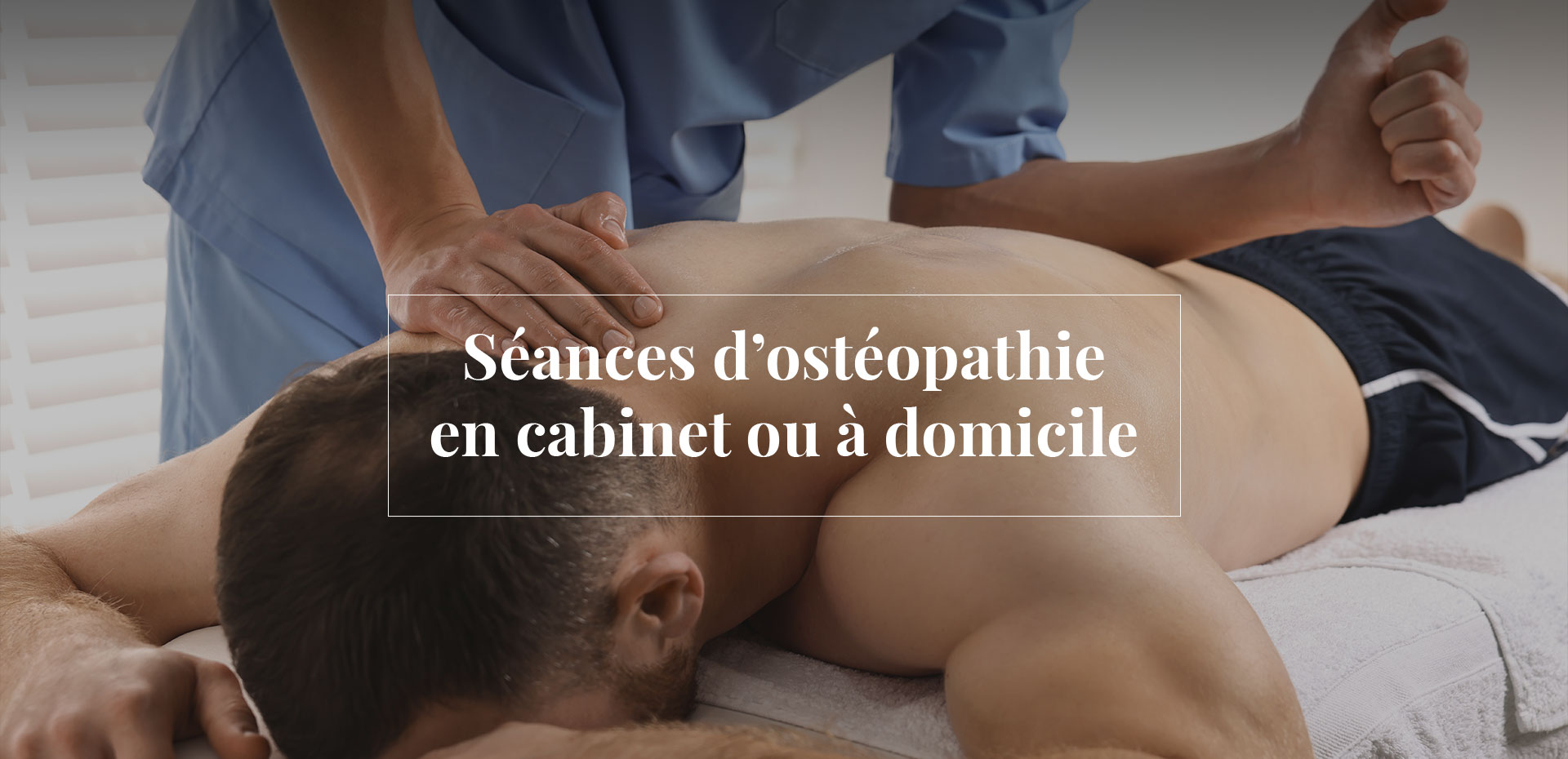 Ostéopathe en cabinet et à domicile à La Courneuve et ses alentours